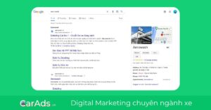 Quảng cáo Google tìm kiếm sửa xe ô tô làm sao cho hiệu quả?
