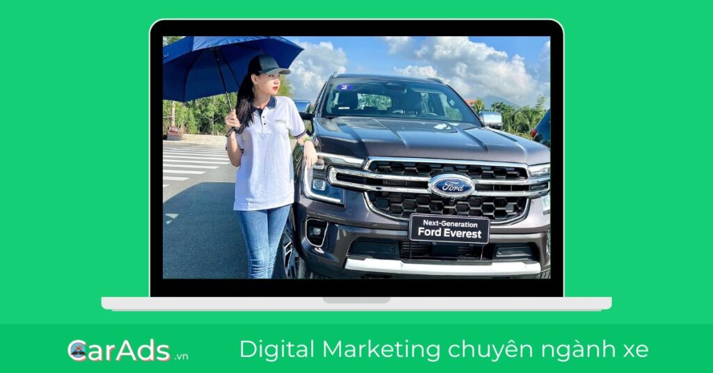 Quảng cáo online ngành dịch vụ bán phụ kiện xe, phụ tùng xe