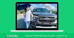 Quảng cáo online ngành dịch vụ bán phụ kiện xe, phụ tùng xe