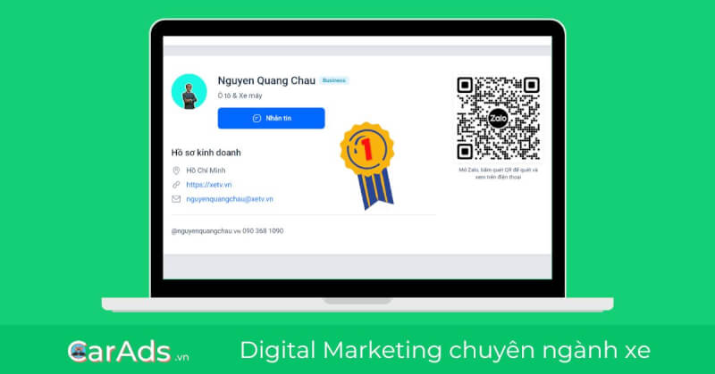 Trang website tuyển dụng nhân viên kinh doanh xe ô tô hiệu quả