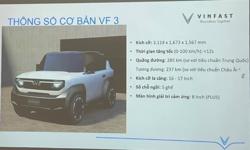 Đánh giá cá nhân về VinFast VF 3
